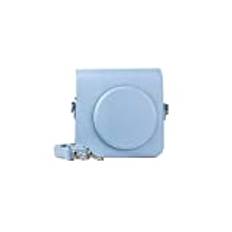 JXE Kameraväska skyddande fodral kamera axelväska PU-skydd kompatibel med Instax Square SQ1 Instant Camera – Blue