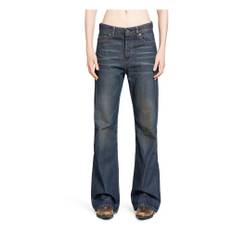 Our Legacy, Jeans , Dame, Blå, W26, Denim, Sand Vasket Denim Bootcut Jeans