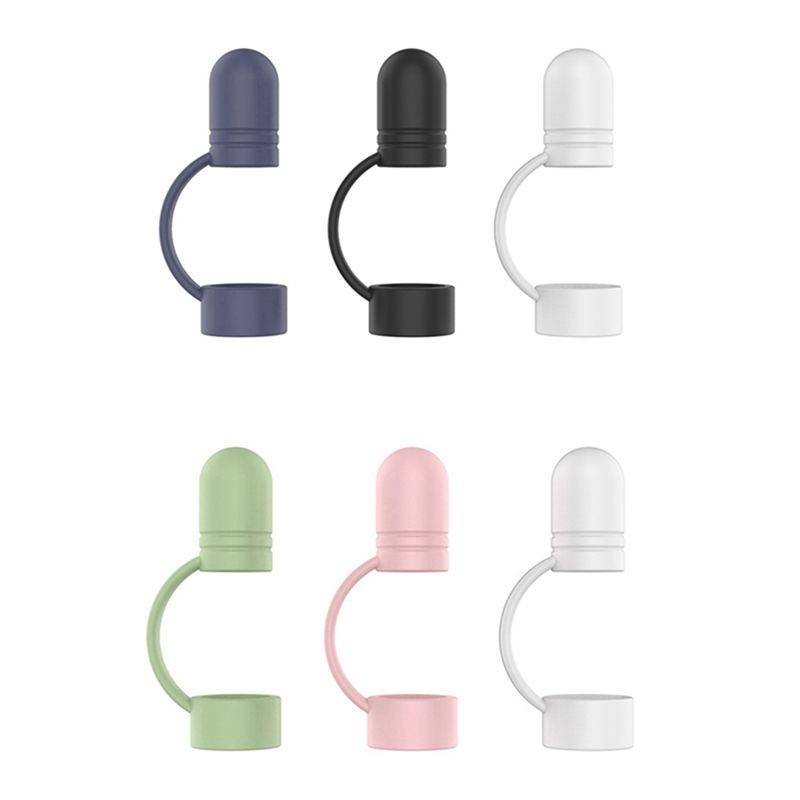 【11.11】3Pcs Replacement Pen Cap Soft Protective Sleeve Accessories for Apple Pencil Silicone Holder Nib Protective Case, B