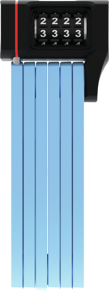 Vikbart cykellås ABUS uGrip Bordo™ 5700C/80 - Core Blue