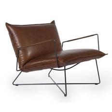 Jess Design Earl Low back Lounge Armchair - Bonanza British Tan