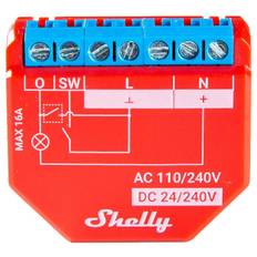 Shelly Plus 1PM - infälld strömbrytare