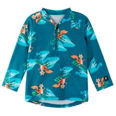 Reima Kid's Tuvalu Lycra Børn størrelse 68 farve turkis/blå