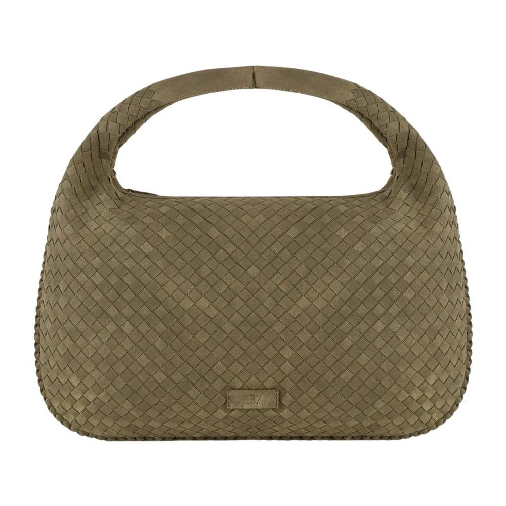 L37 Montana Skuldertaske - Tasker - Dame - Grøn - ONE SIZE - Uld