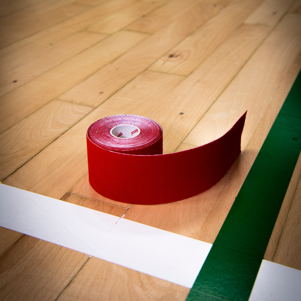 Henza® Kinesiologi Tape - RØD - 5m x 5cm