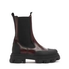 50mm Mid Cleated Chelsea Boots - dark Burg - 35 - 36 - 37 - 38 - 39 - 40 - 41