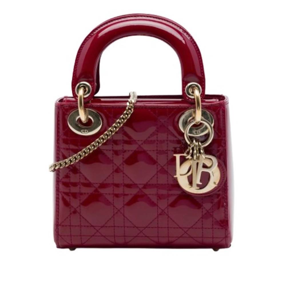 Dior Vintage - Pre-owned Lady Dior Mini Bag Vintage - Dam - ONE Size - Läder