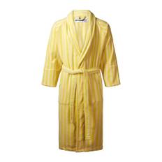 Bongusta - Naram Bath Robe  - Badekåbe - Pristine & neon yellow - S/M