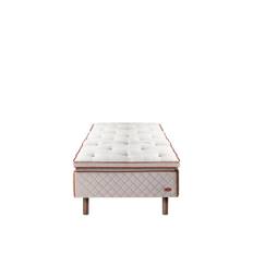 DUX - DUX 1001 90 x 200 cm Firm Dux Xupport - Valnöt - Sängar - Beige,Grå