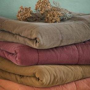Ib Laursen Vintage Quilt Truffle 130x180 cm