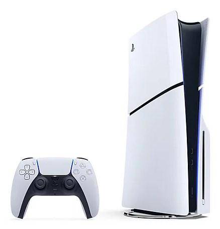 Spillekonsol Sony PlayStation 5 Slim Blu-Ray 1 TB - hvid