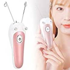 Elektrisch Körper Gesichtsbehaarung Haarentferner Ziehen Oberflächen Haar Gerät Physical Threader Haarentferner Verwendung Threading Epilator Lady Epilator Facial Threading Epilator (Rosa)