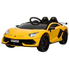 Elbil for børn Lamborghini SVJ 3-8 år 12V Gul