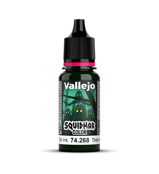 Vallejo Maling - Squidmar Color: Ink - Ork Ink - 18ml