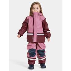 Didriksons Boardman Fodrat Regnställ, Heather Pink, 110