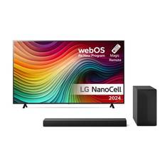 LG 50'' NANO 81 4K TV (2024) 50NANO81T6A + Soundbar