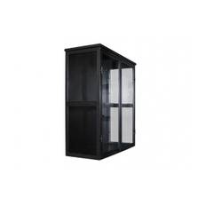 Tisvildeleje Væghængt Vitrineskab i Metal - 58,5x25x65,5 cm - Sort