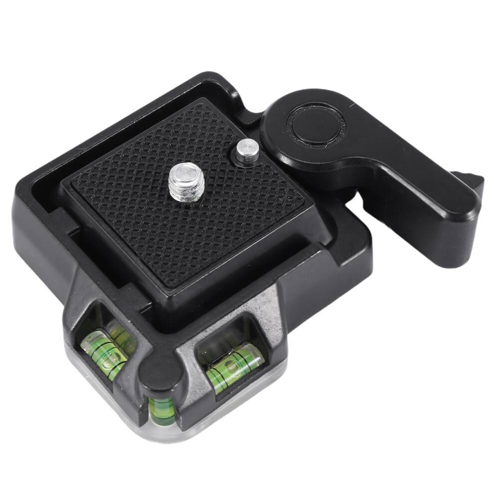 Quick Release Plate Platform Mount Base Camcorder Tripod Monopod for DSLR Camera QR40 1/4,3/8 Screw