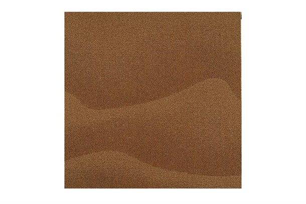 Ege tæppe - A new Wave - Model Sand - Farve Rust 170 x 240 cm.