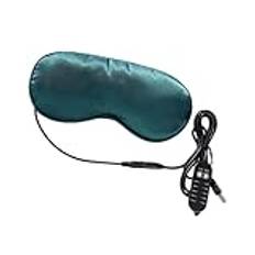 minkissy 1 Set USB moxa ögonmask sovmask sleep mask ögonmasker för mörka ringar och svullnader ögonkuddar timing ånga ögonmask elektrisk varm mask ögonbindel att silke