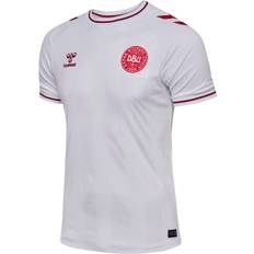 Hummel DBU Danmark 25 Kvinde Udebanetrøje (Unisex Model) L - Fodboldtrøjer hos Magasin