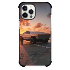 Cybertruck Case For iPhone Samsung Galaxy Pixel OnePlus Vivo Xiaomi Asus Sony Motorola Nokia - Cybertruck Sunset 3D Animated Art