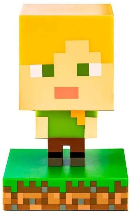 Minecraft Alex Night Light Lamp, Paladone ICONS - Minecraft ALEX Night Light Lamp 2256 [Parallel Import]