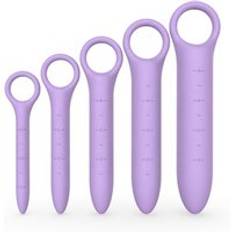 Wholesale 5pcs set silicone dilator anal enjoying with scale