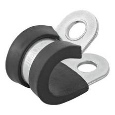 Kabelklämma 10 mm med gummiskydd