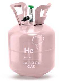 Billig Helium (Tank/flaska) till 20 st 23 cm Ballonger