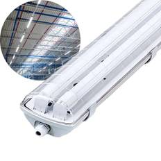 LED Industriarmatur | 120cm | IP65 | 4000K | 5760lm | 2x18W | Dubbelt lysrörsarmatur
