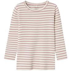 Name It Tröja - Noos - Rib - NmnBani - Deauville Mauve - Name It - 1 år (80) - Tröja