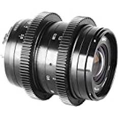 Meike 25 mm F2.0 APS-C stor bländare vidvinkel manuell lins kompatibel med Sony E Mount spegellösa kameror NEX 3 3N 5 NEX 5T NEX 5R NEX 6 7 A6400 A5000 A5100 A6000 A6100 A6300 A6500 2600