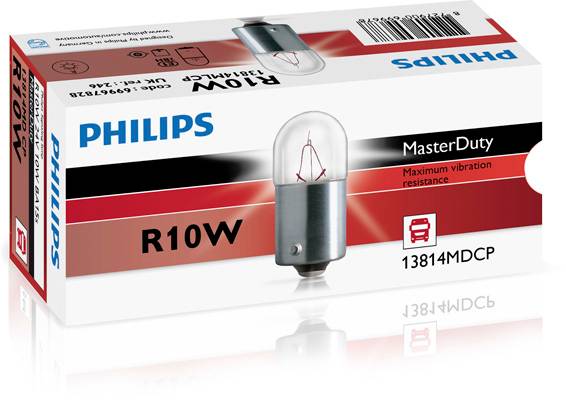 Phillips pære R10W MasterDuty (1 stk)