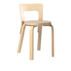 Artek - Stol 65, Björkfanér - Matstolar - Alvar Aalto - Träfärgad - Trä