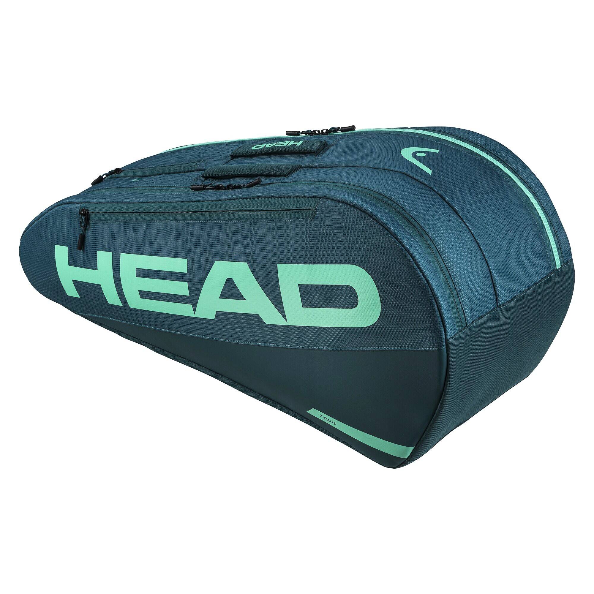 Head Tour Racquet Bag M Green Ketsjertaske