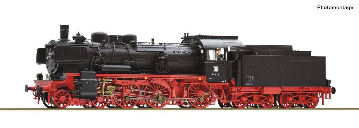 Steam locomotive 38 3553,