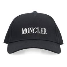 Moncler, Accessoarer , Herr, ONE Size, Bomull, Bomull Baseballkeps med Styv Skärm