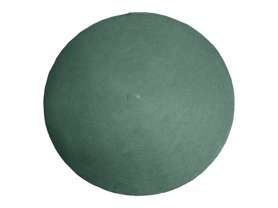 Cane-line Circle tæppe Mørkegrøn 200 cm