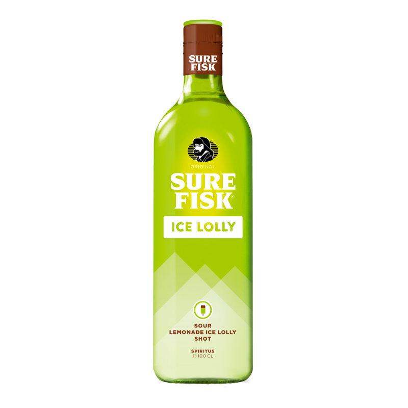 Sure Fisk Sour Lemonade Ice Lolly 15% 100 cl