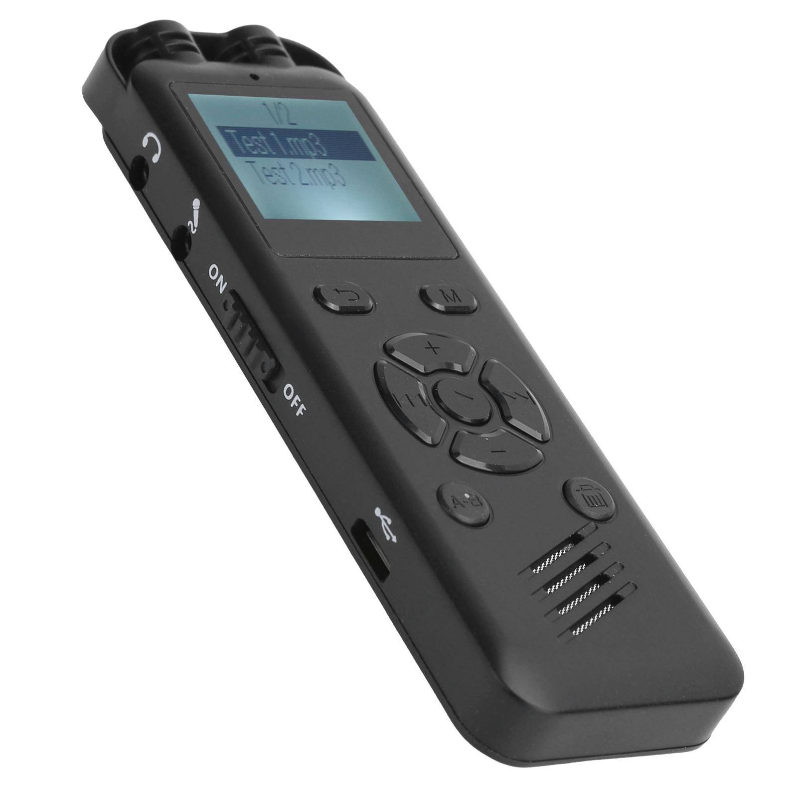 SK‑288 16GB Portable Professional Digital SoundVoice Recorder MP3 Music Player LED Display