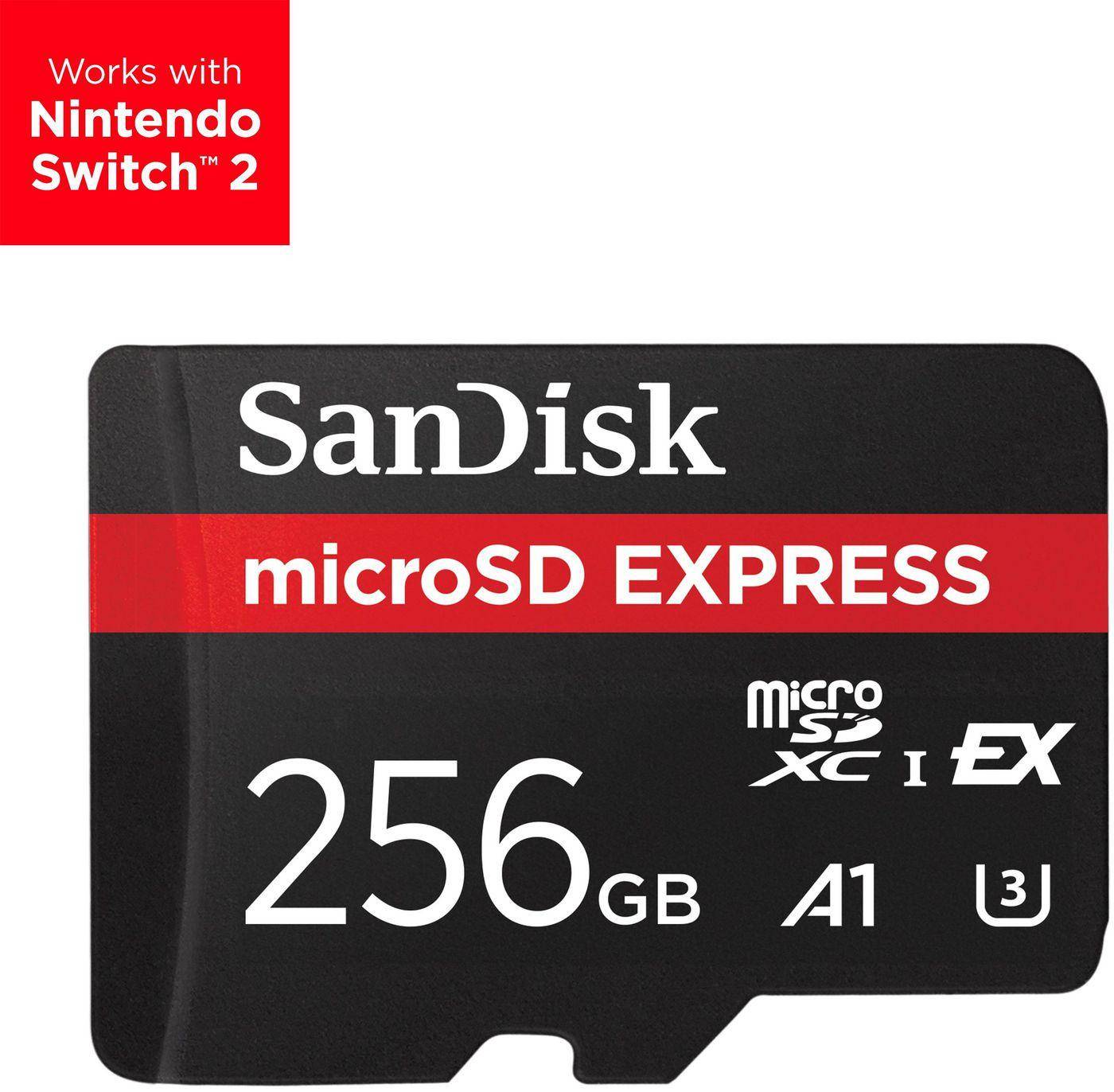 EXPRESS MICROSD CARD 256GB UP TO 880MB/S READ 650MB/S WRITE EXT
