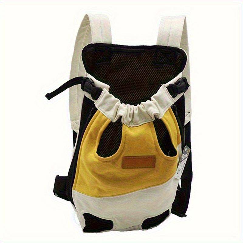 Mesh Pet Dog Carrier Adjustable Backpack Breathable Outdoor Travel Products Bags for Small Dog Cat Chihuahua Pet Backpack S blå