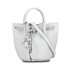 Tod's, Taske, Dame, Blå, ONE SIZE, Læder, Lysblå Læder Bucket Taske
