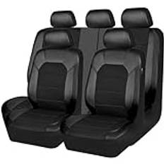 uULiit Bilsätesöverdrag set med 5 säten för VW ID.6 ID.5 ID.4 ID.3 ID3 ID4 ID5 ID6, heltäckande andningsbart sätesskydd justerbart sätesskydd framsäte överdrag sätesskydd, B