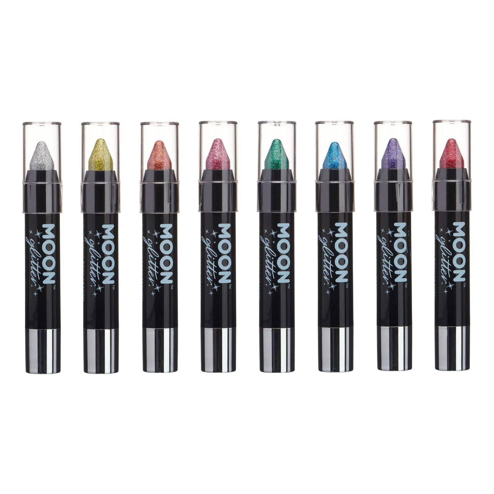 Moon Glitter Holographic Body Crayons One Size