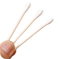 100pcs Cotton Swabs Double End Disposable Soft Cotton Buds for Makeup Removing Infant