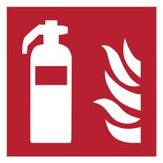 Varningsskylt brandsläckare 150mm x 150mm | Djois