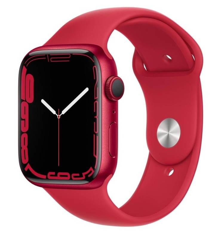 Apple Watch Series 7 GPS 45mm (PRODUCT)RED Aluminium Case with Sport Band
