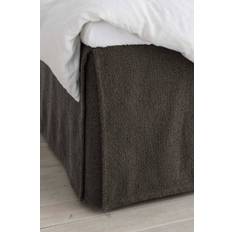 Ellos Home - Sengekappe Altro i bouclé, højde 60 cm - Brun - 90X200